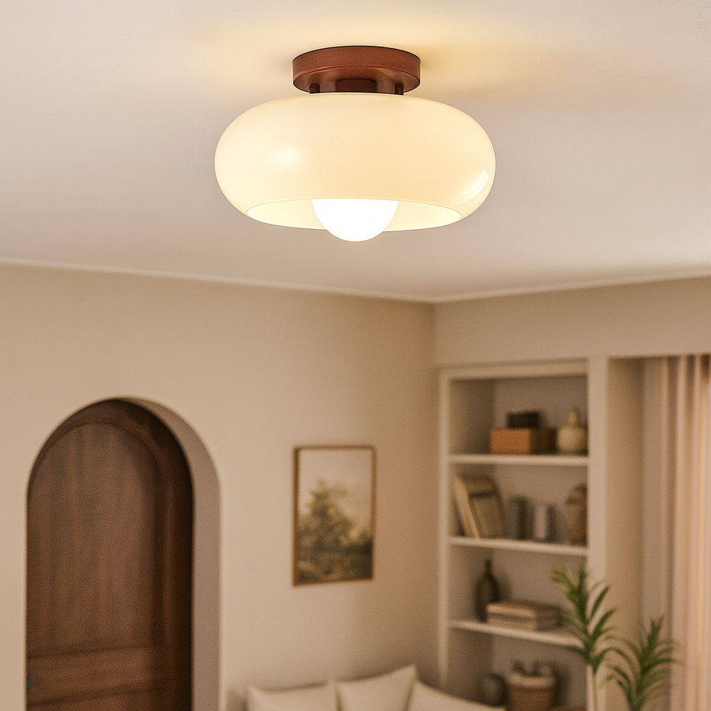 Modern industriell LED taklampa bild 1