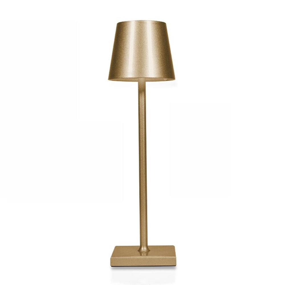 Minimalistisk uppladdningsbar bordslampa med touch Dimmer bild 3