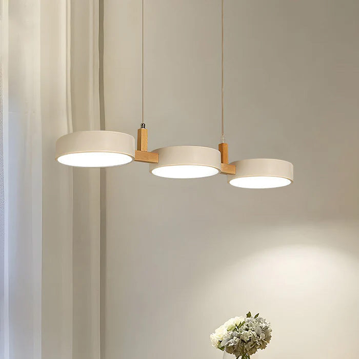 Modern nordisk LED pendellampa bild 2