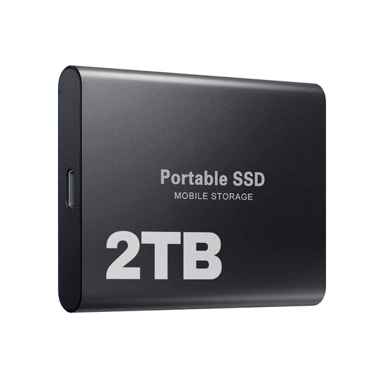 2TB portabel höghastighets-SSD i fickformat bild 1