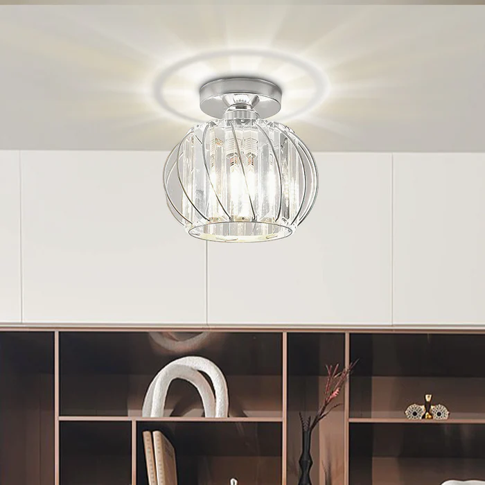 Modern Semi-plafondtaklampa för hall, sovrum, och kök bild 6