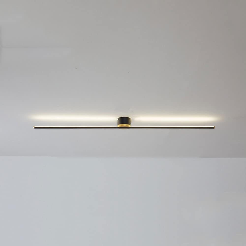 Modern linjär LED Semi plafondtaklampa bild 5