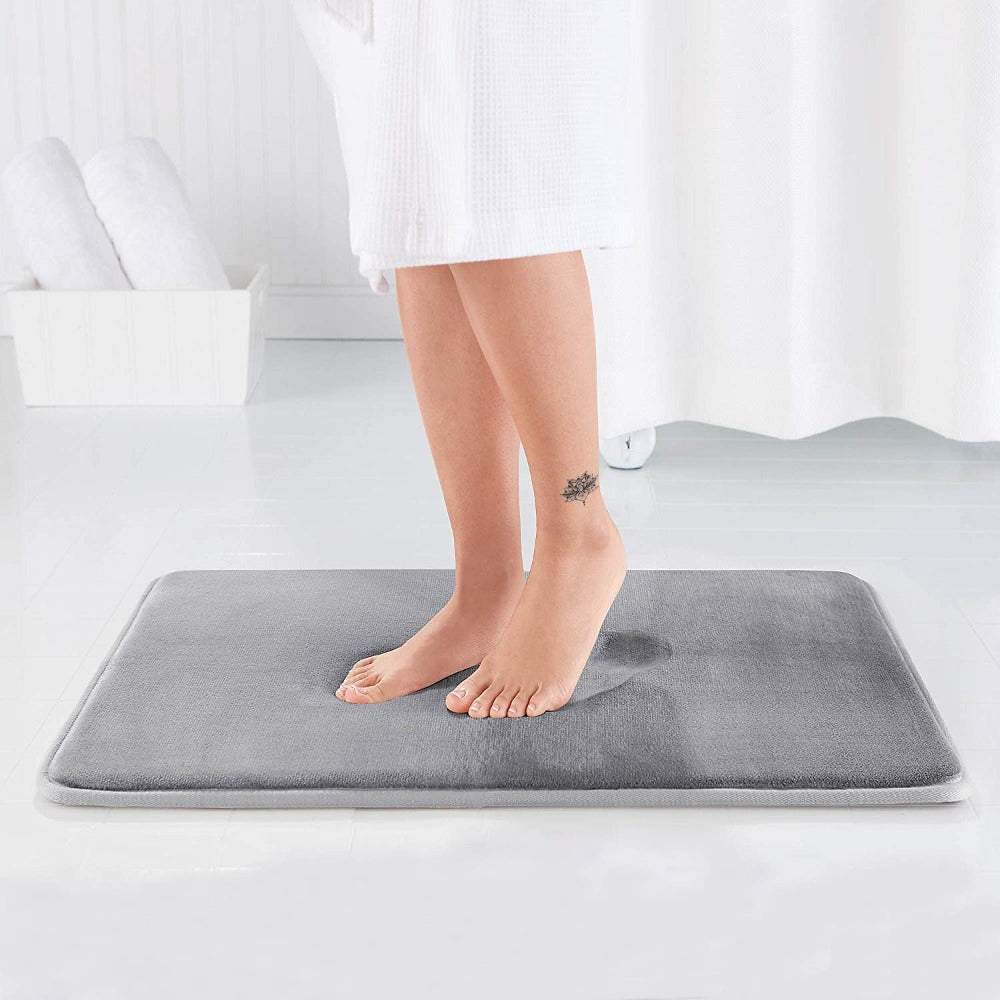 Memory foam halksäker badrumsmatta bild 1