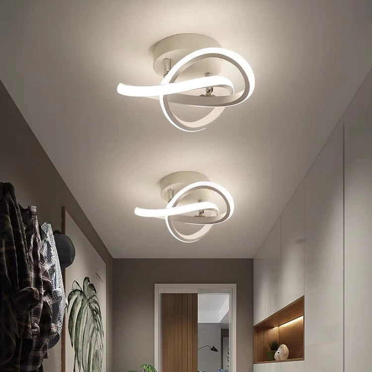 Modern geometrisk LED taklampa bild 15