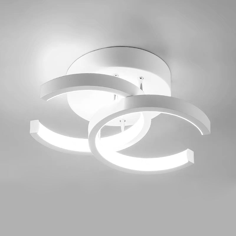 Modern geometrisk LED taklampa bild 20