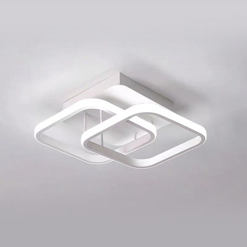Modern geometrisk LED taklampa bild 18