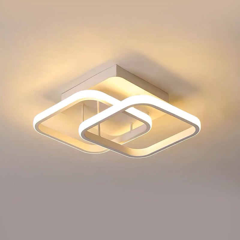 Modern geometrisk LED taklampa bild 19