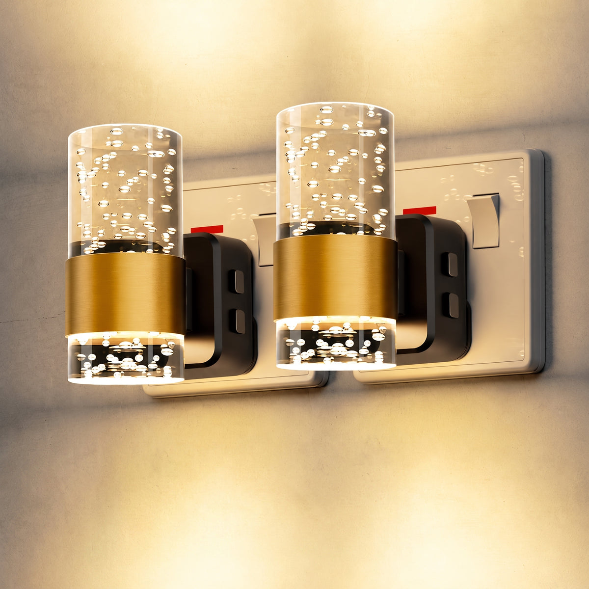LED Nattlampa med Skymningssensor – 3 Färgtemperaturer (2-pack)