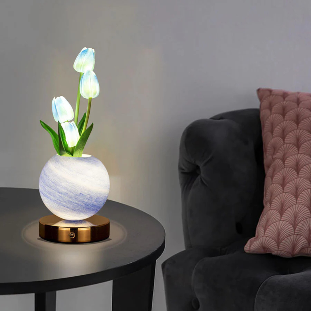 LED tulpanbordslampa