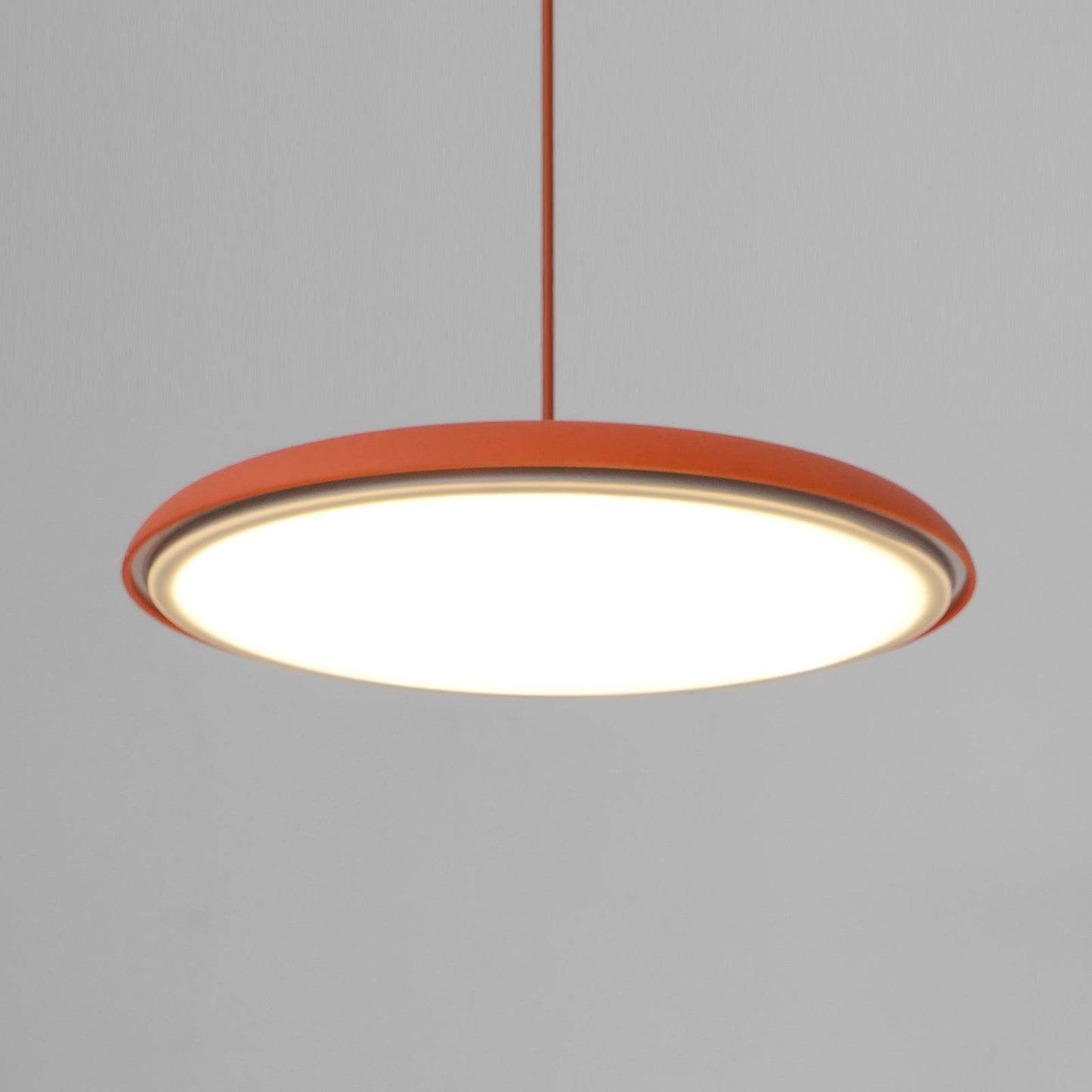 Modern minimalistisk LED-pendellampa i macaronfärger bild 9