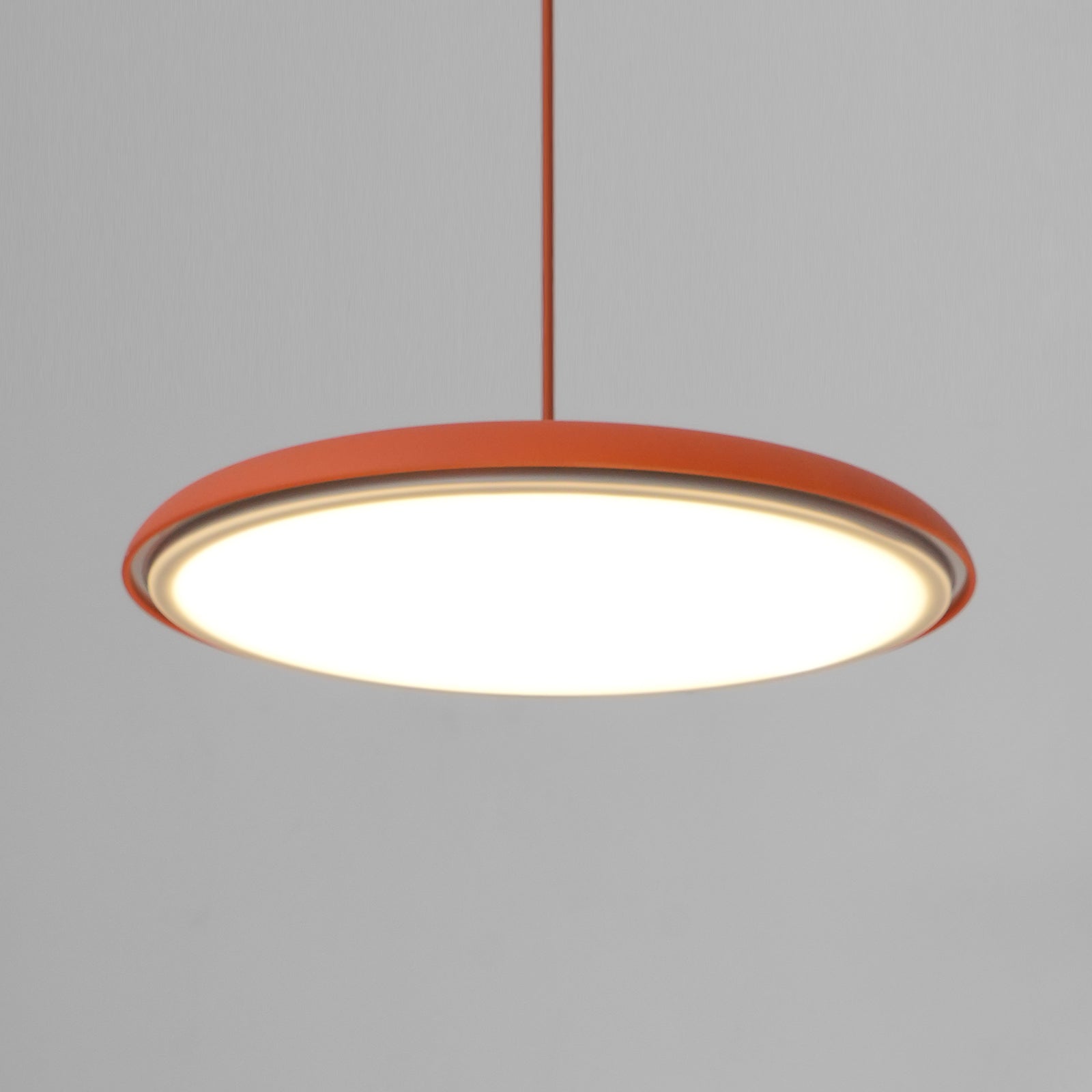 Modern minimalistisk LED-pendellampa i macaronfärger bild 9