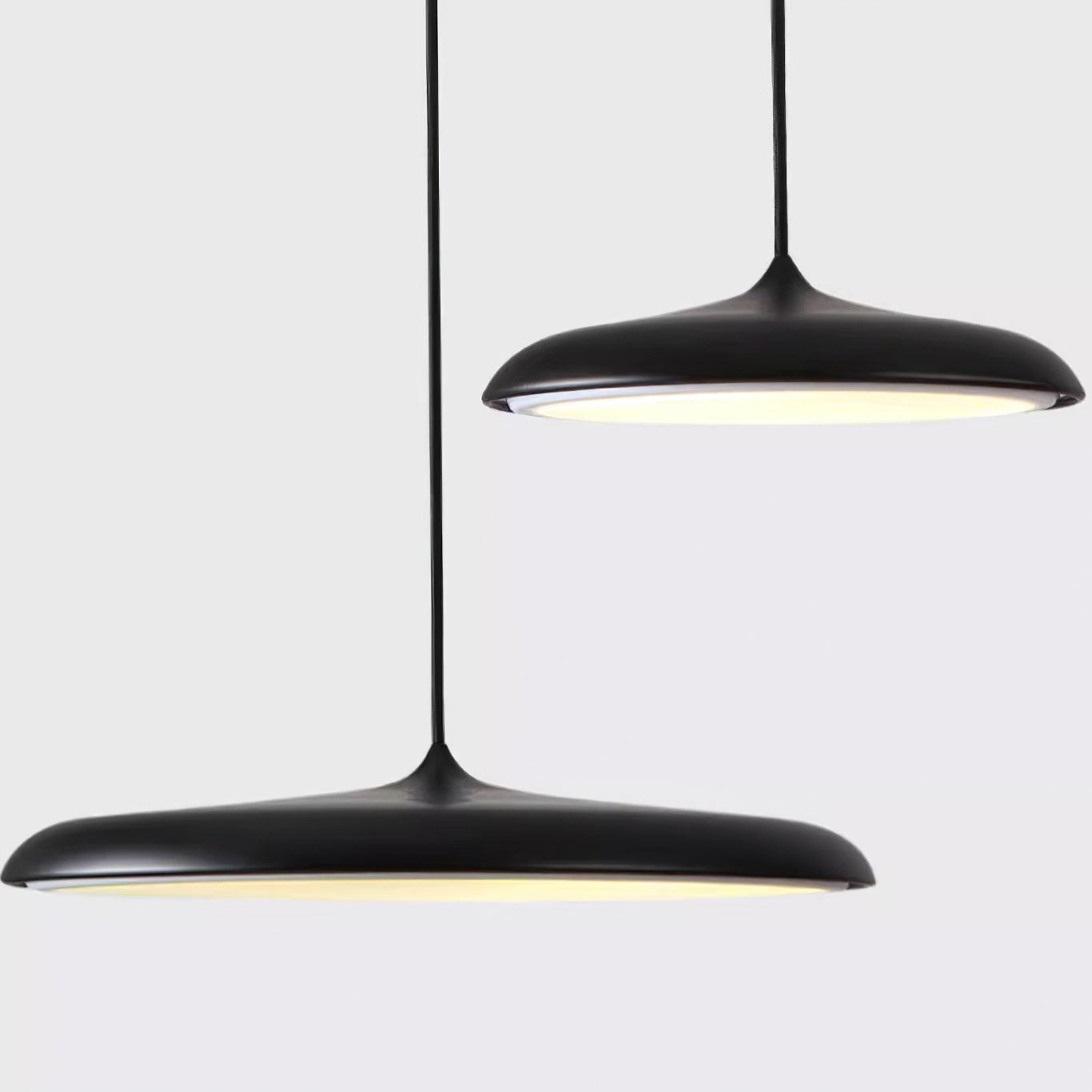 Modern minimalistisk LED-pendellampa i macaronfärger bild 21