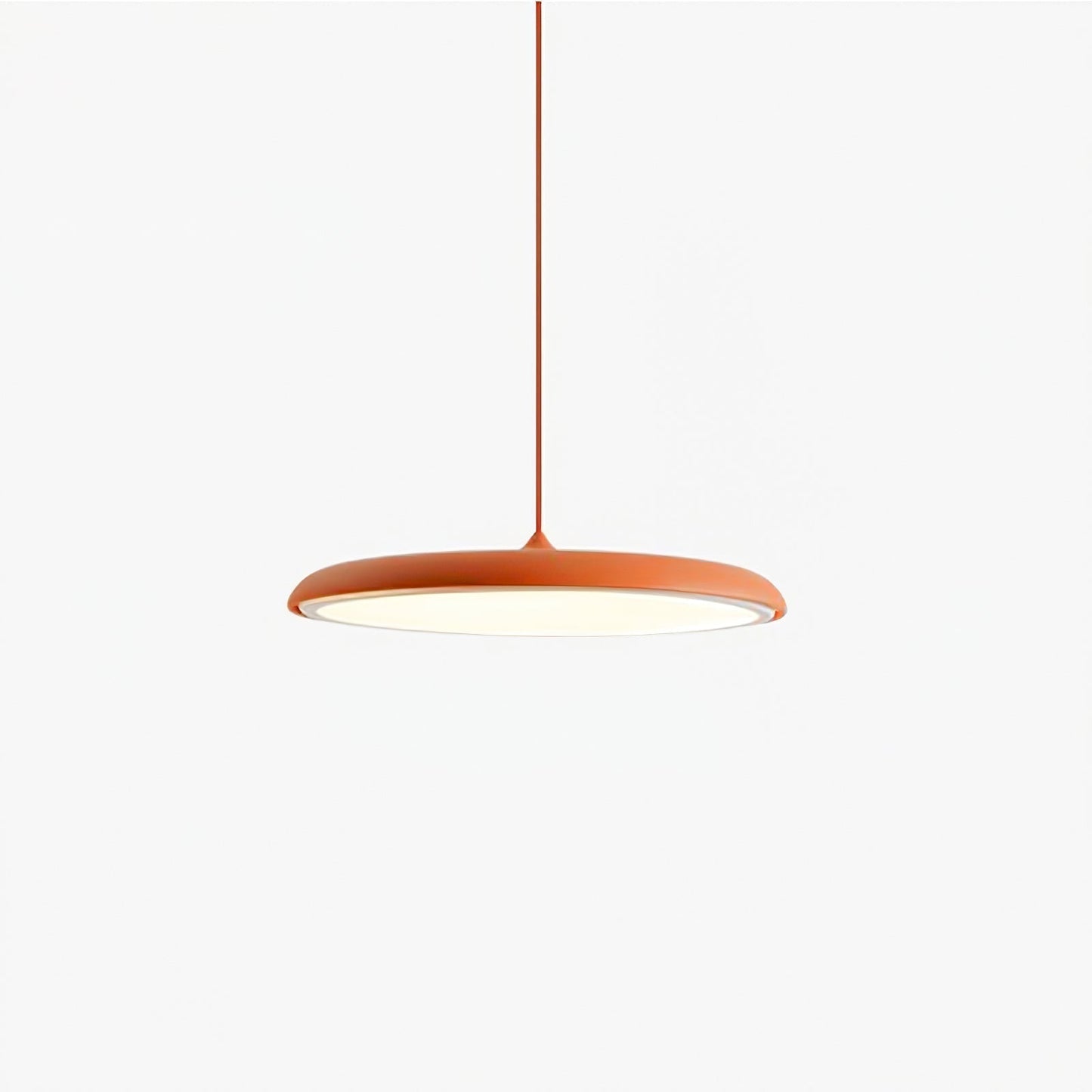 Modern minimalistisk LED-pendellampa i macaronfärger bild 24