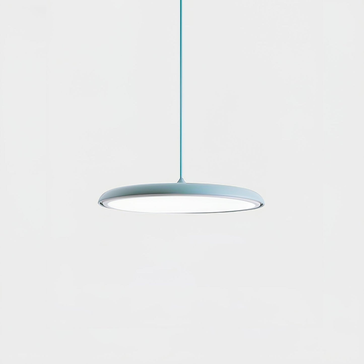 Modern minimalistisk LED-pendellampa i macaronfärger bild 25