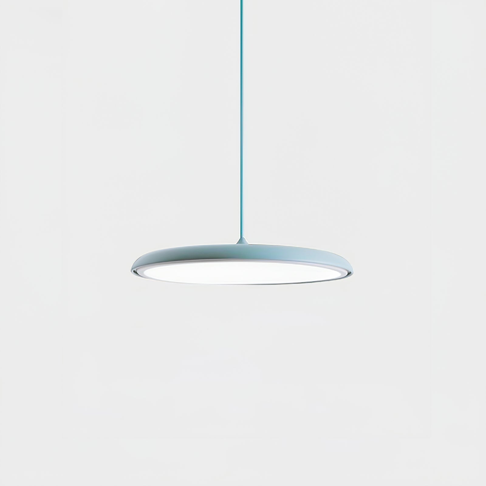 Modern minimalistisk LED-pendellampa i macaronfärger bild 25