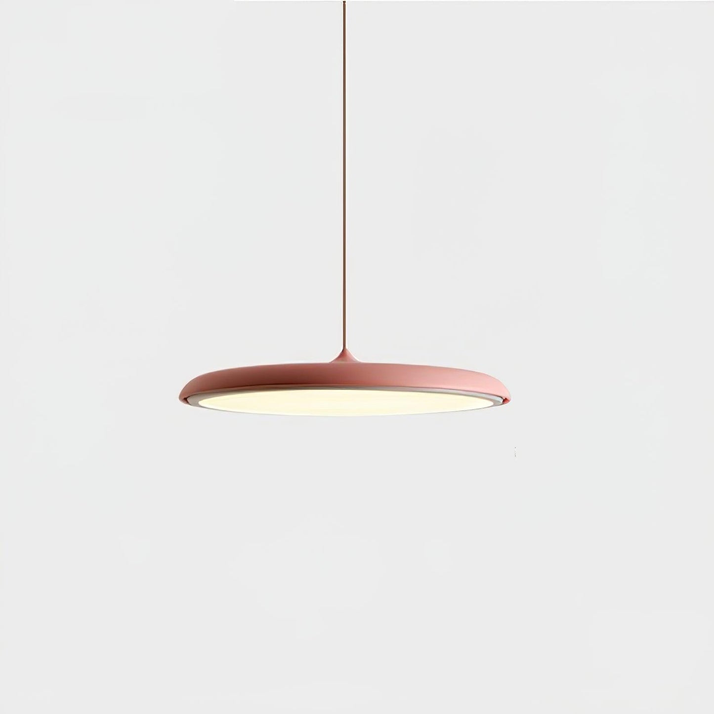 Modern minimalistisk LED-pendellampa i macaronfärger bild 27