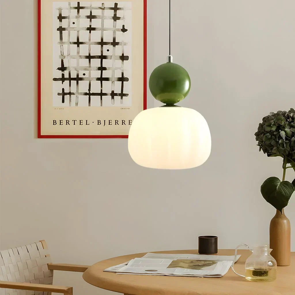 Modern skandinavisk kupol LED pendellampa bild 10