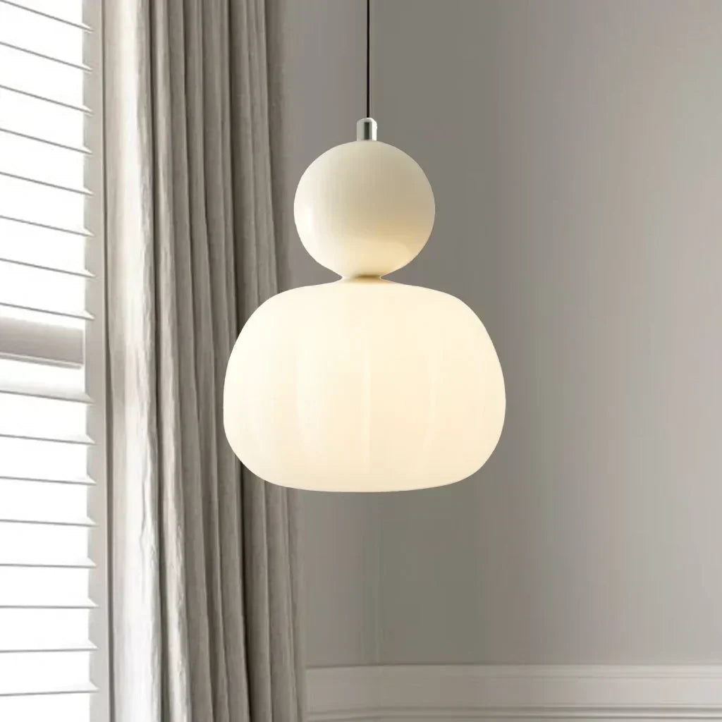 Modern skandinavisk kupol LED pendellampa bild 6