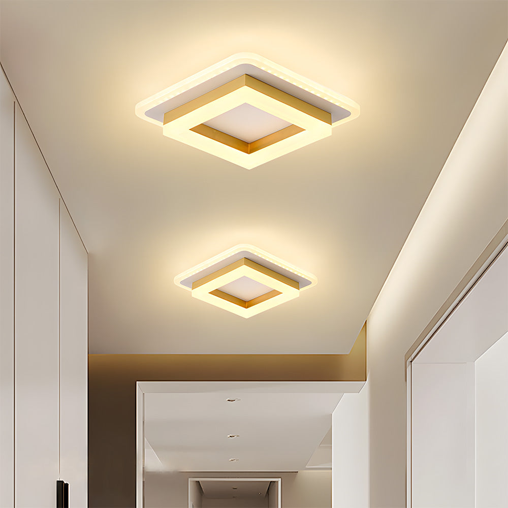 Modern fyrkantig LED taklampa bild 11