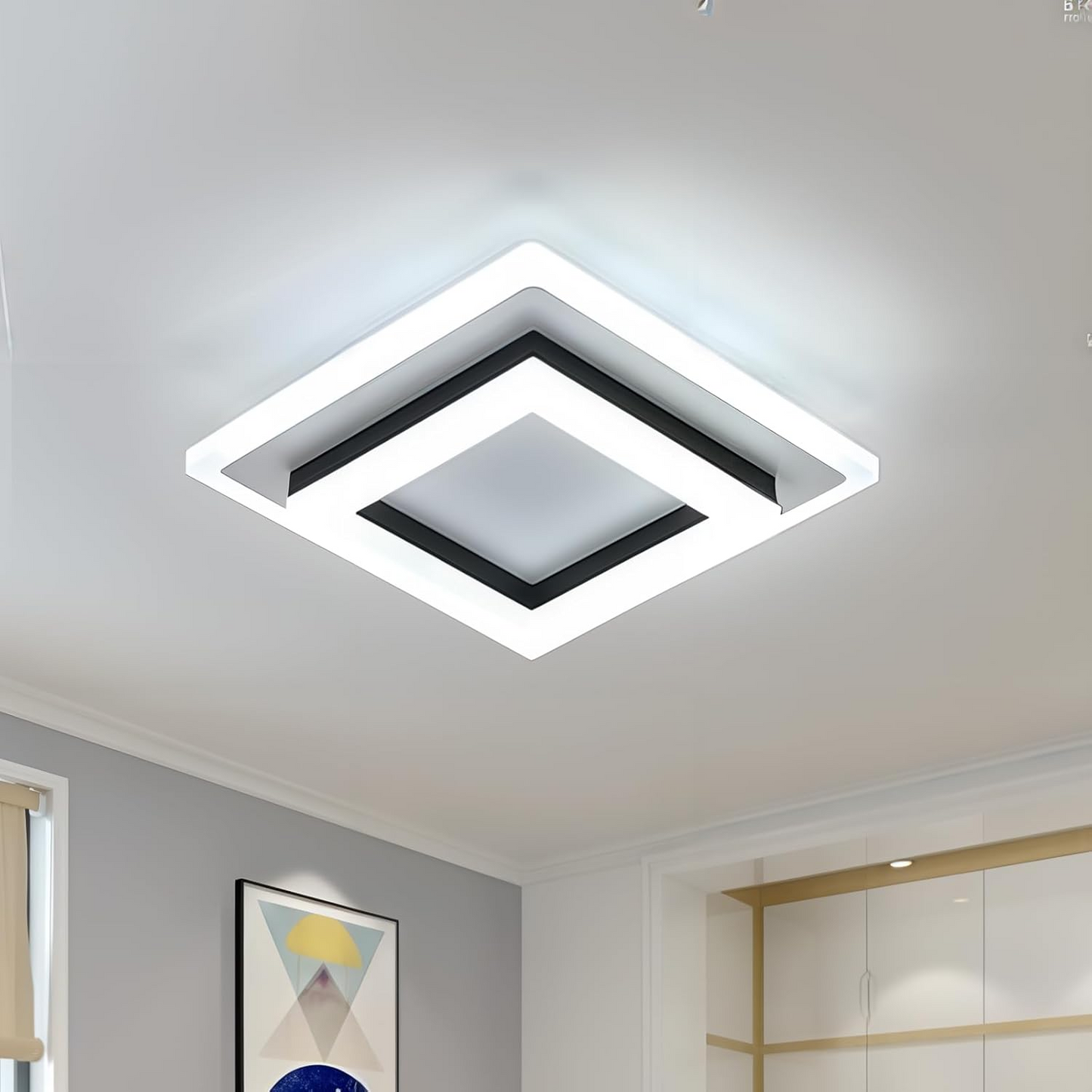 Modern fyrkantig LED taklampa bild 8
