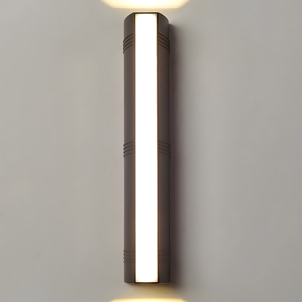 Minimalistisk LED-vävägglampa för utomhus med upp- och nedljus bild 17