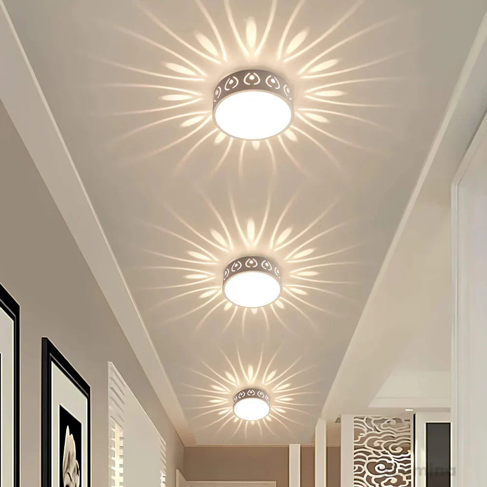 Modern energisnål LED-taklampa bild 2