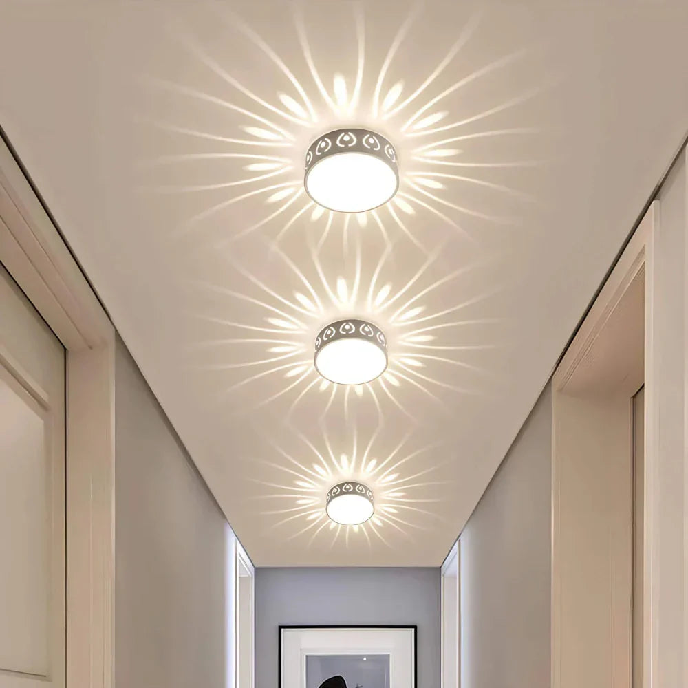 Modern energisnål LED-taklampa bild 3