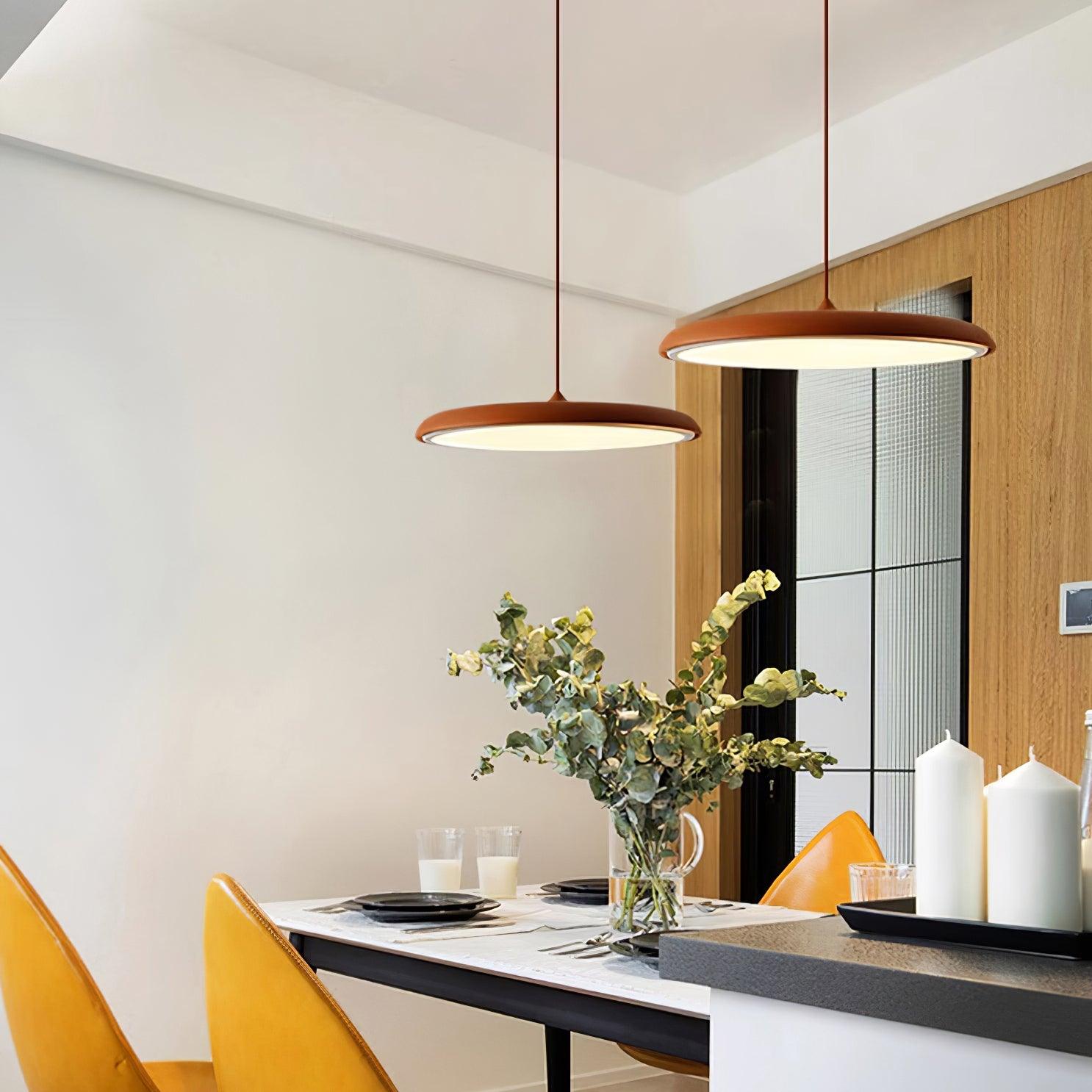 Marin transitionell stil justerbar pendellampa bild 16