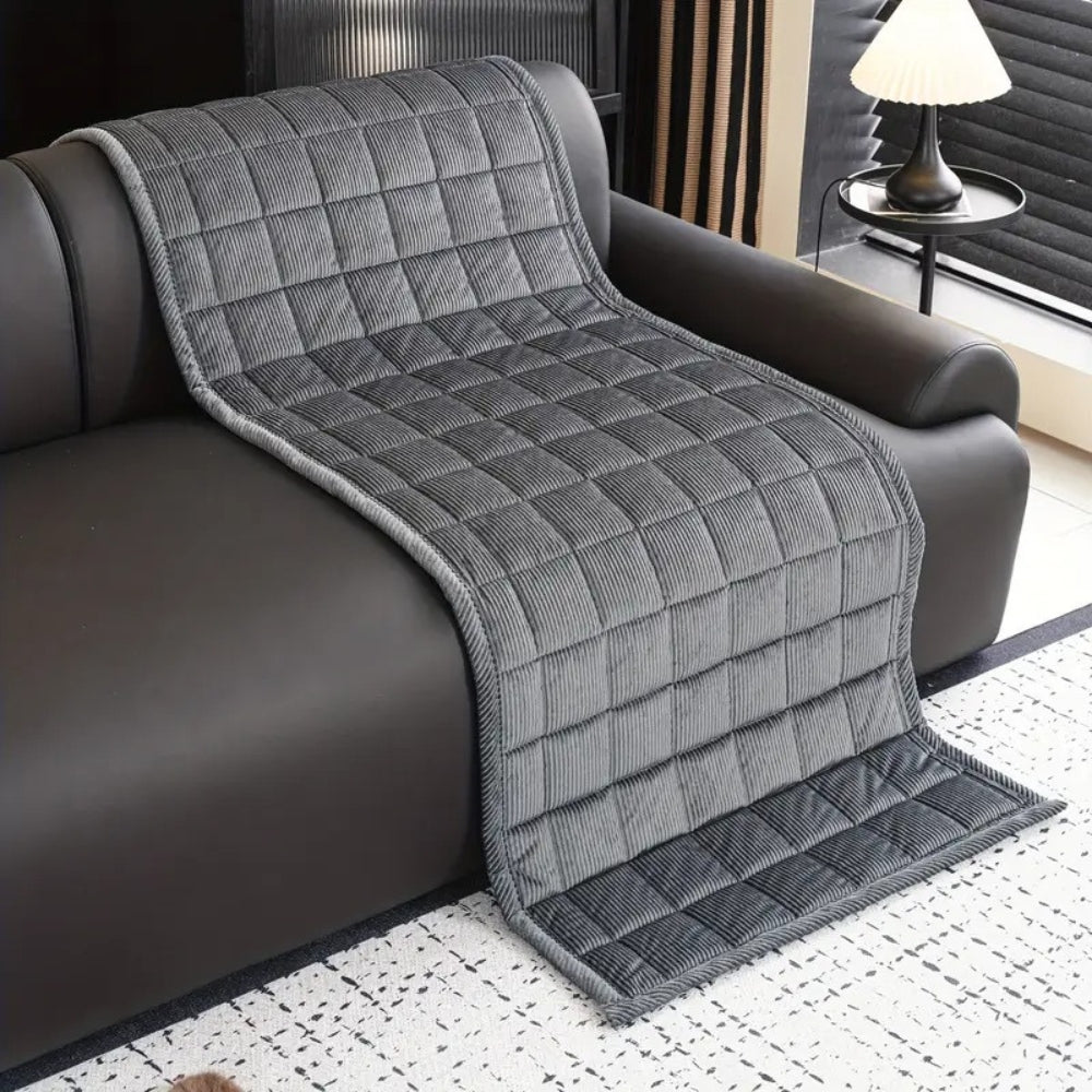 Modern quiltad sofföverdrag bild 8