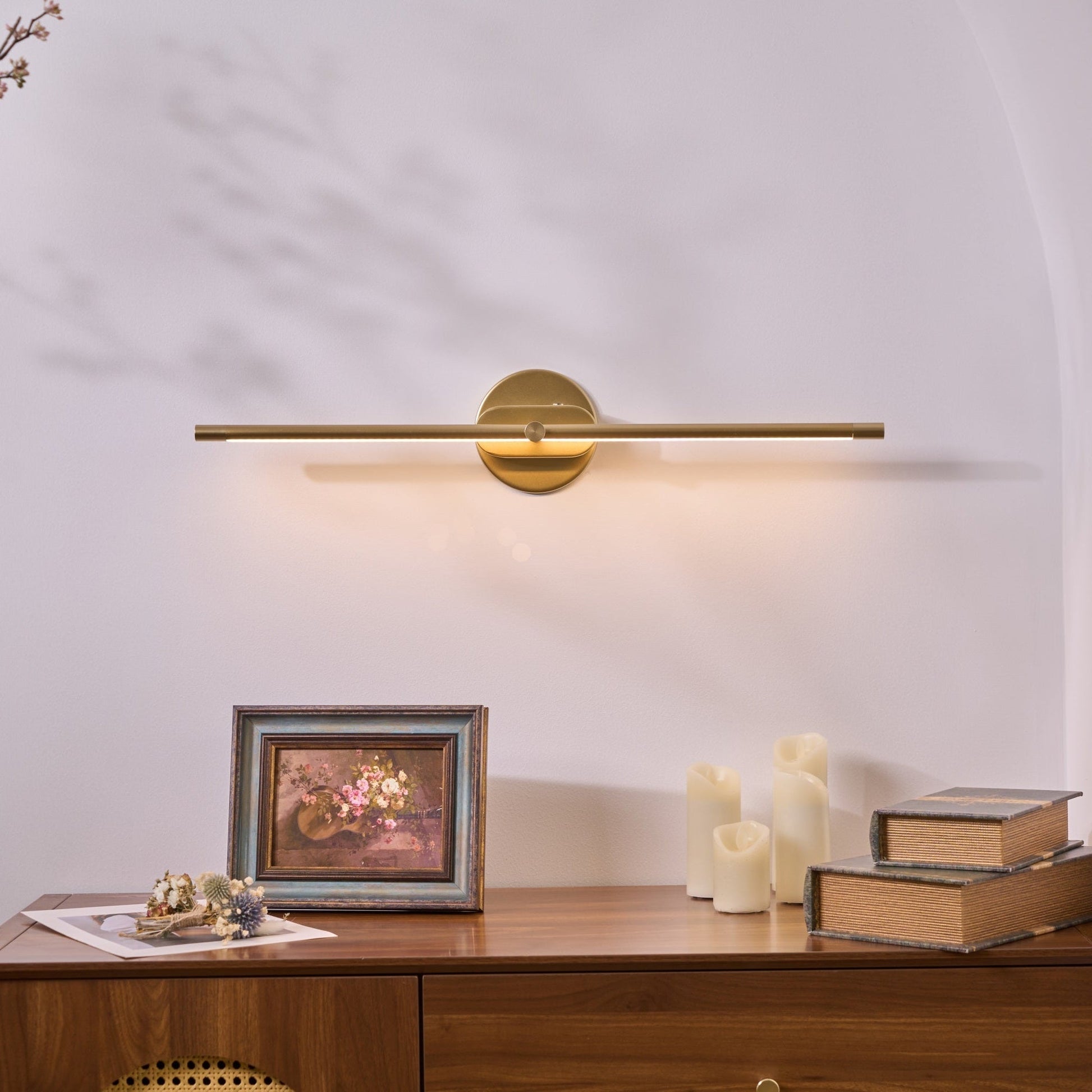 Minimalistisk linjär LED vävägglampa bild 3