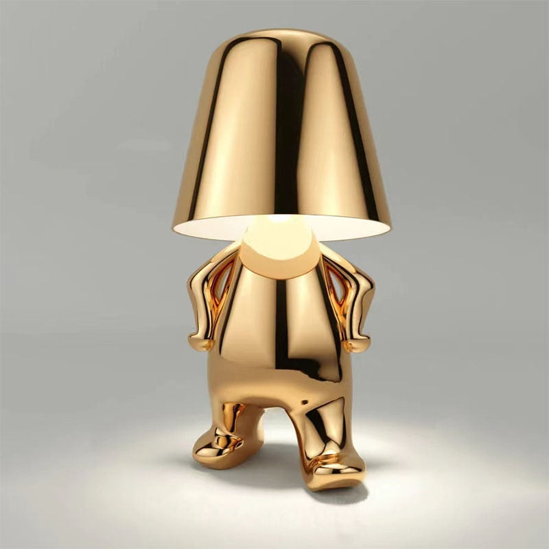 Modern uppladdningsbar LED bordslampa bild 2