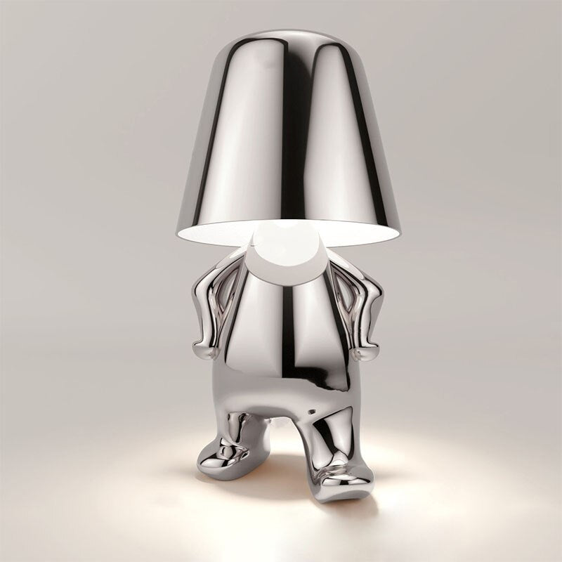Modern uppladdningsbar LED bordslampa bild 7