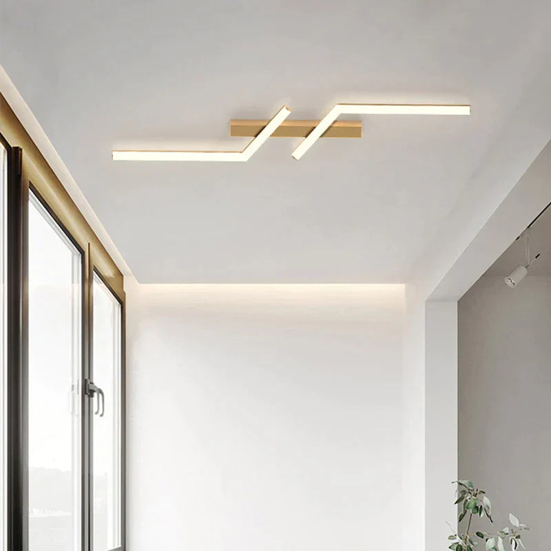 Modern slimmad LED-taklampa bild 3