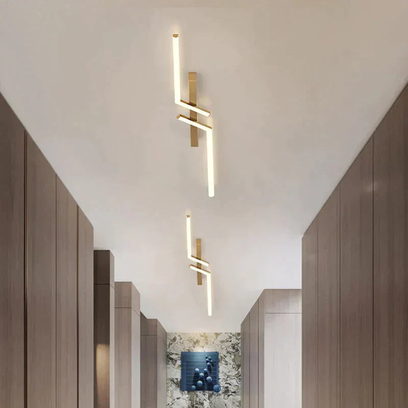 Modern slimmad LED-taklampa bild 2