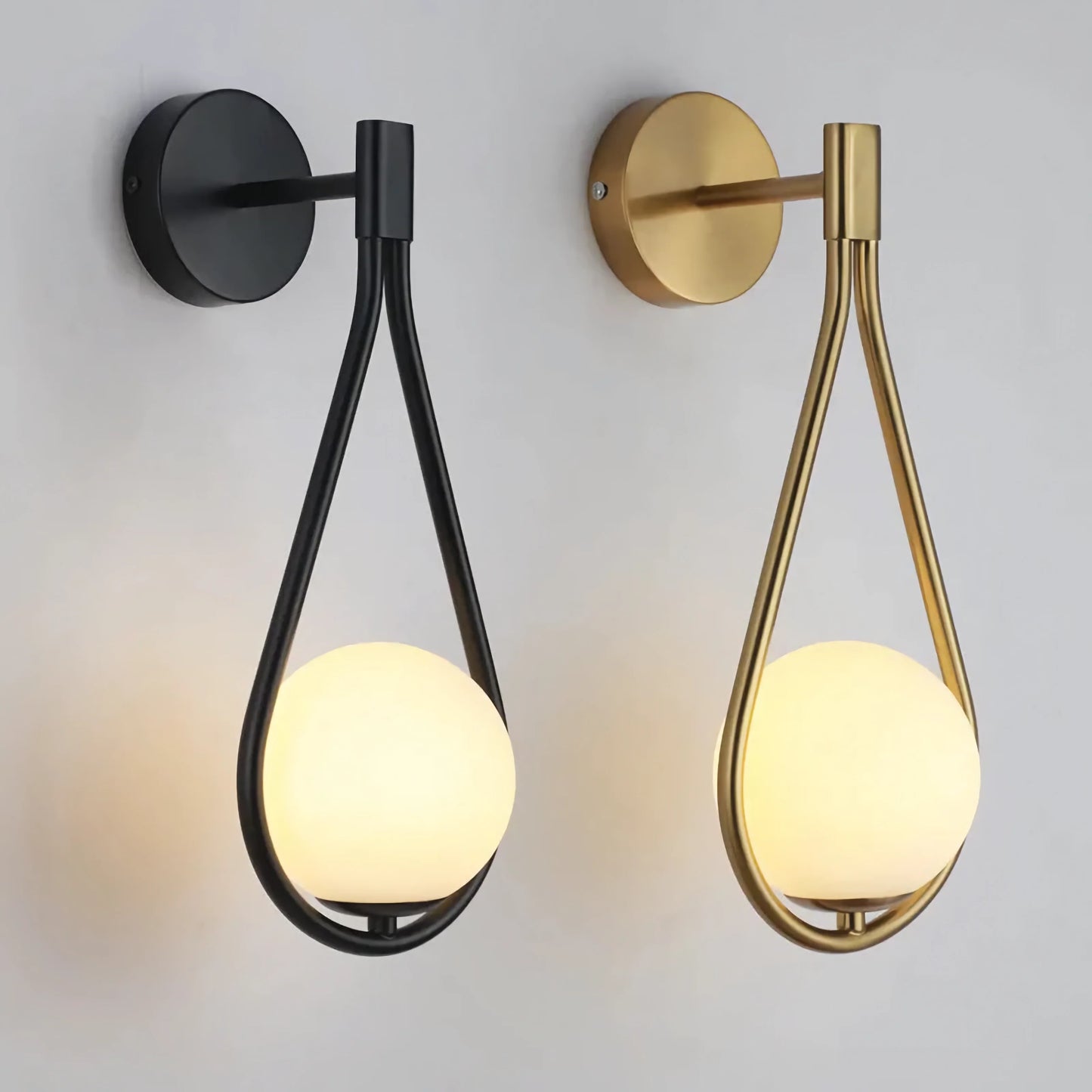Modern nordisk vägglampa