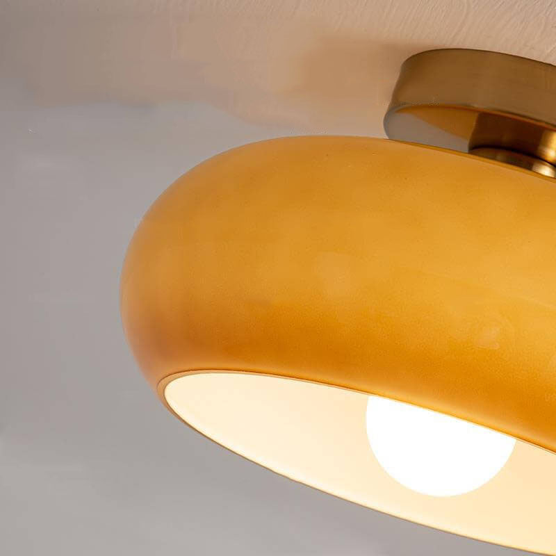 Art Deco modern rund taklampa bild 18