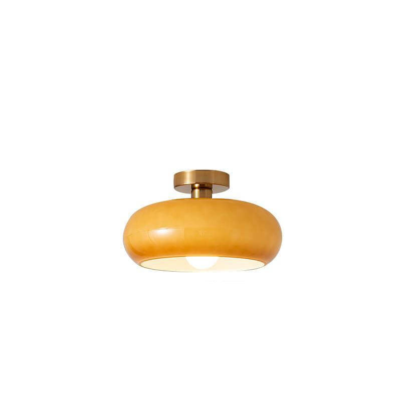 Art Deco modern rund taklampa bild 3