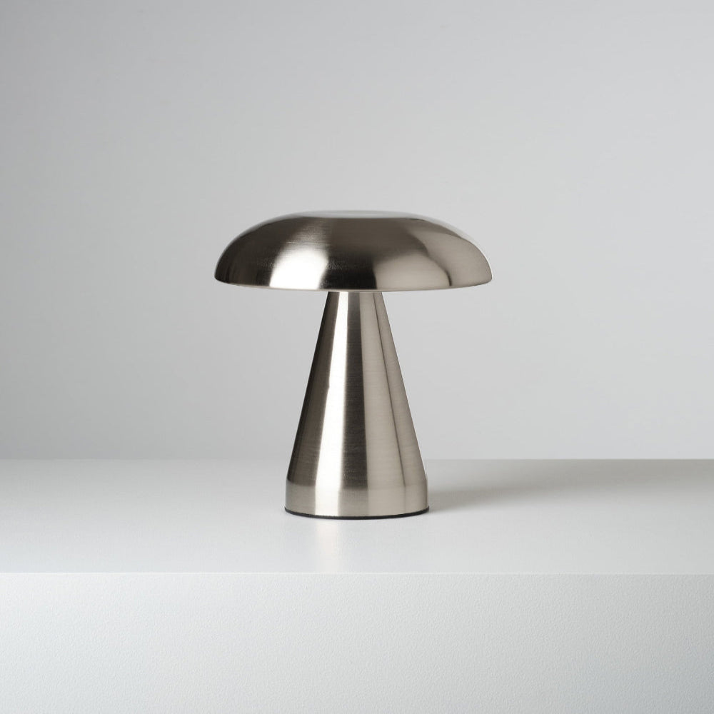 Transitionell modern sladdlös svampformad lampa bild 1