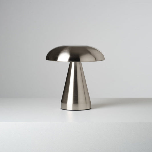 Transitionell modern sladdlös svampformad lampa bild 1