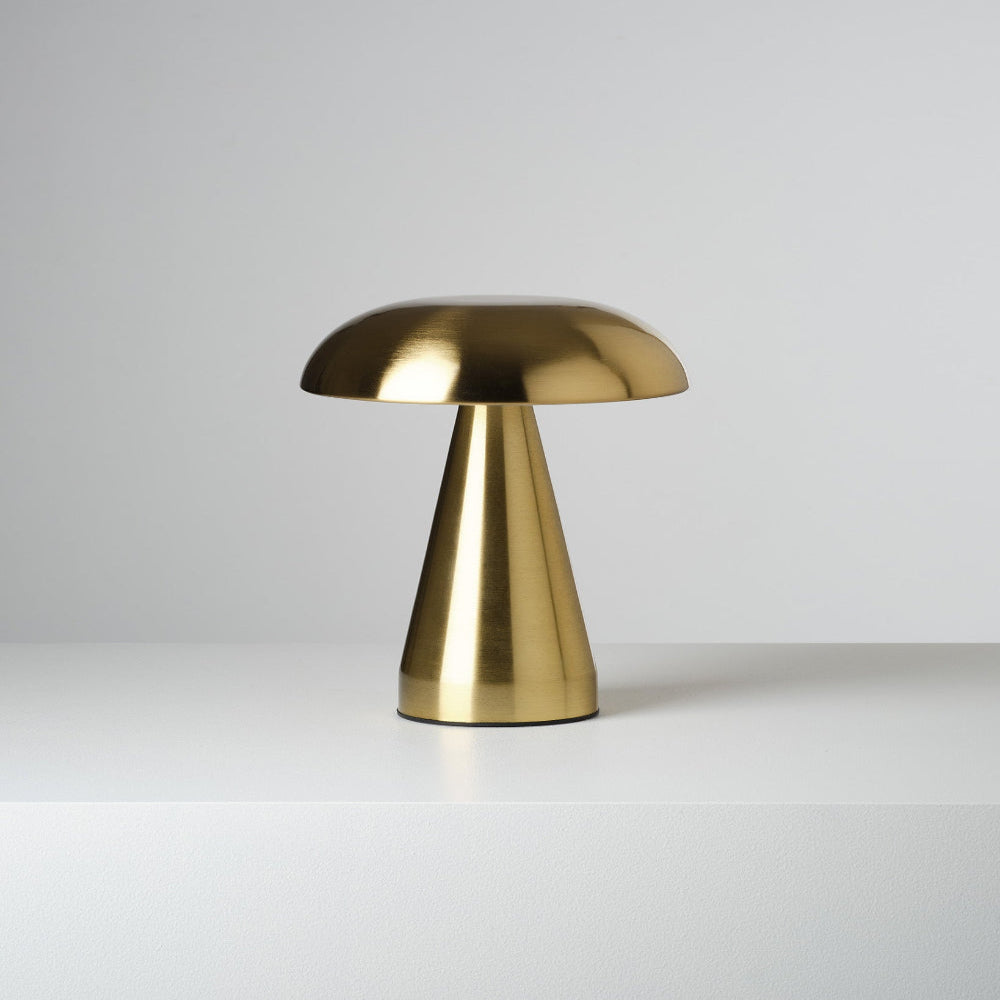Transitionell modern sladdlös svampformad lampa bild 3