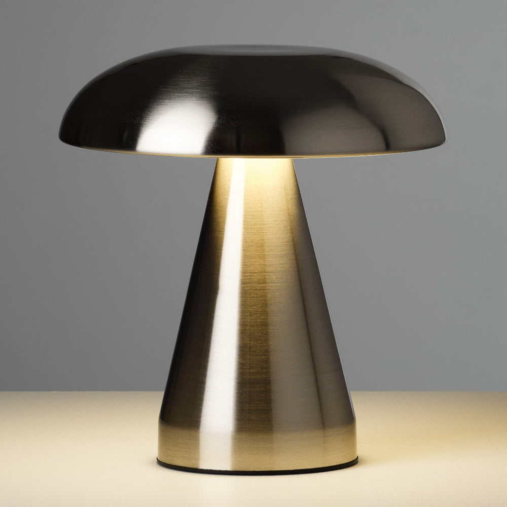 Transitionell modern sladdlös svampformad lampa bild 8