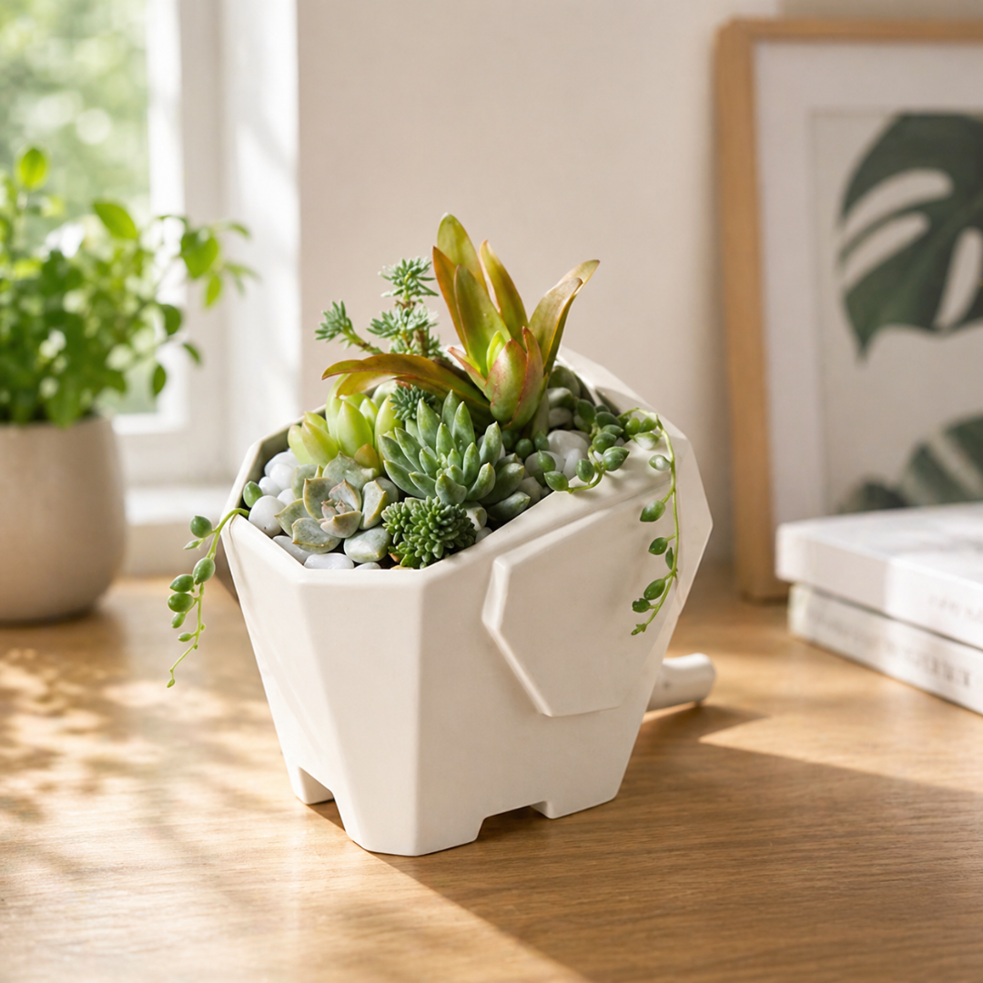 Multifunktionell avrinning för kök och badrum – elefantstil