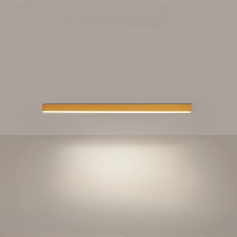 Minimalistisk modern linjär LED taklampa bild 21