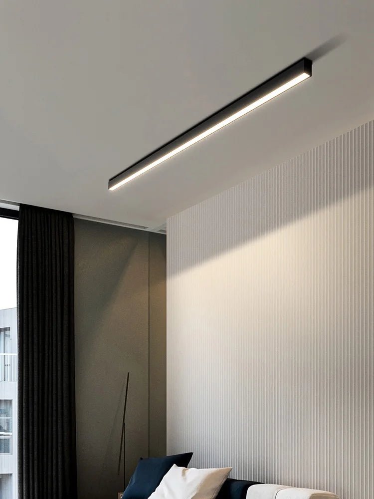 Minimalistisk modern linjär LED taklampa bild 4