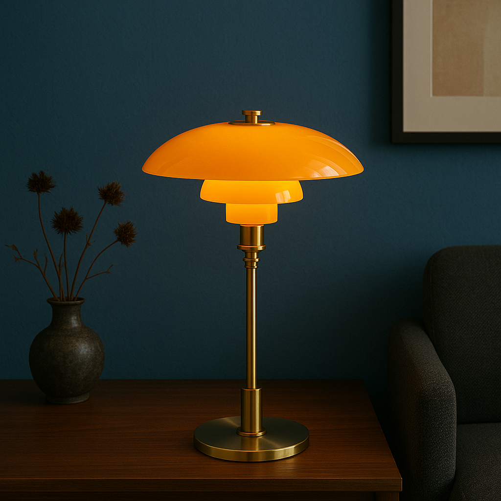 Minimalistisk skandinavisk LED bordslampa bild 4