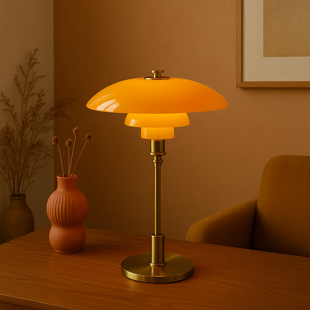 Minimalistisk skandinavisk LED bordslampa bild 6