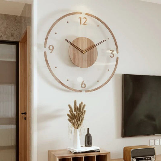 Minimalistisk nordisk Creative väggklocka bild 1