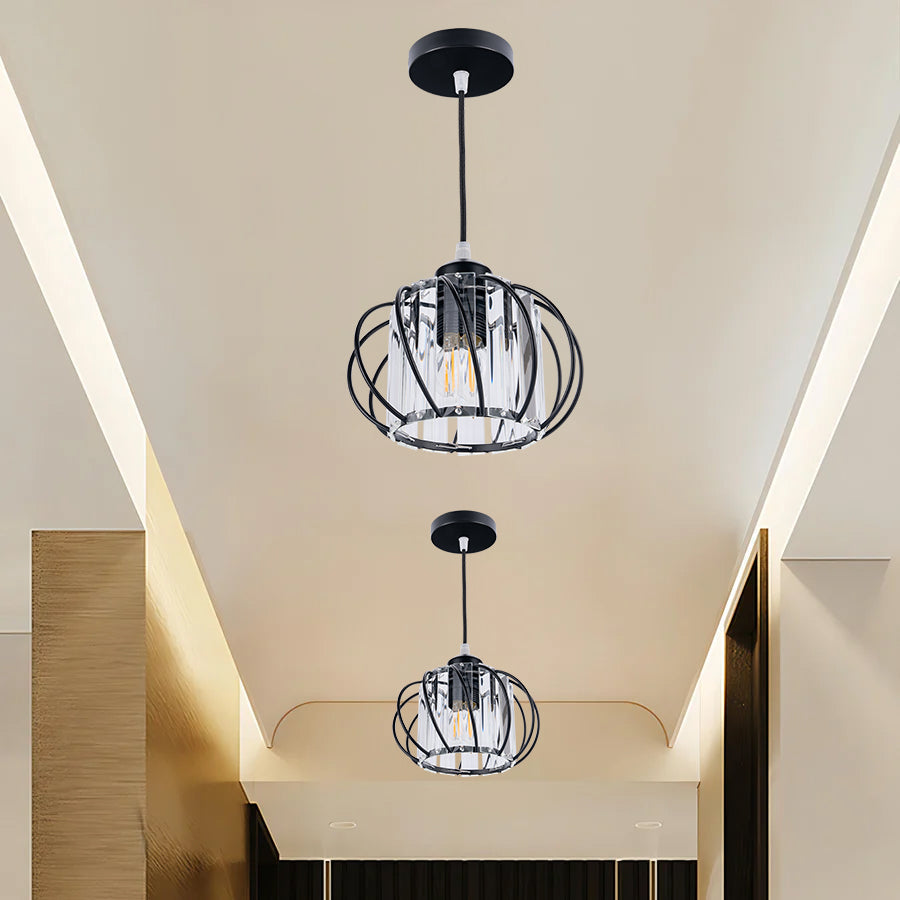 Modern Semi-plafondtaklampa för hall, sovrum, och kök bild 12