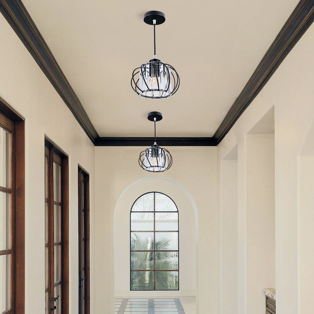 Modern Semi-plafondtaklampa för hall, sovrum, och kök bild 16