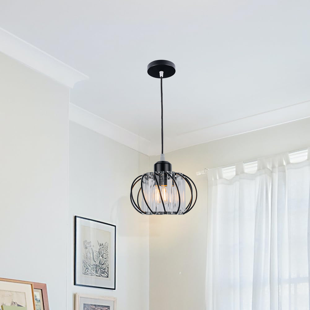 Modern Semi-plafondtaklampa för hall, sovrum, och kök bild 9